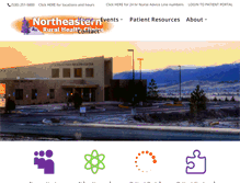 Tablet Screenshot of northeasternhealth.org